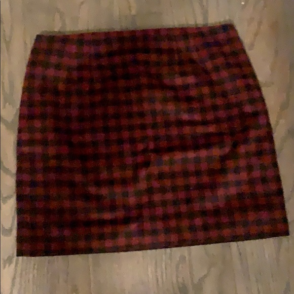 Madewell Dresses & Skirts - Madewell Size 6 Buffalo Plaid Double Lined Skirt